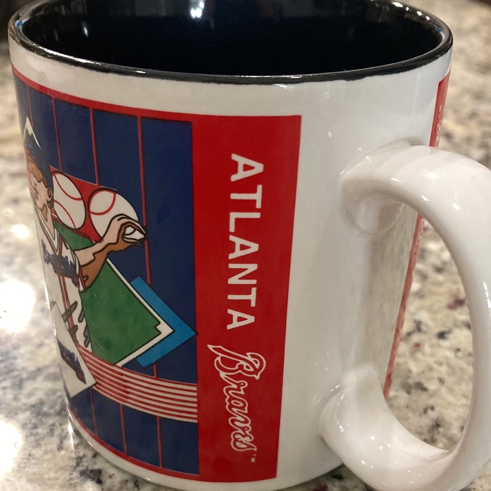 1993 Atlanta Braves baseball coffee mug